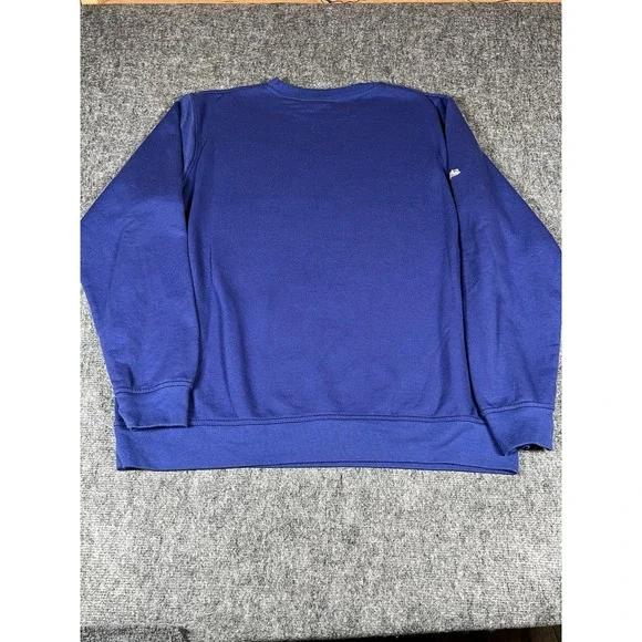 Stitches Los Angeles Dodgers Pullover Men's Size XL Blue MLB Genuine Sweatshirt